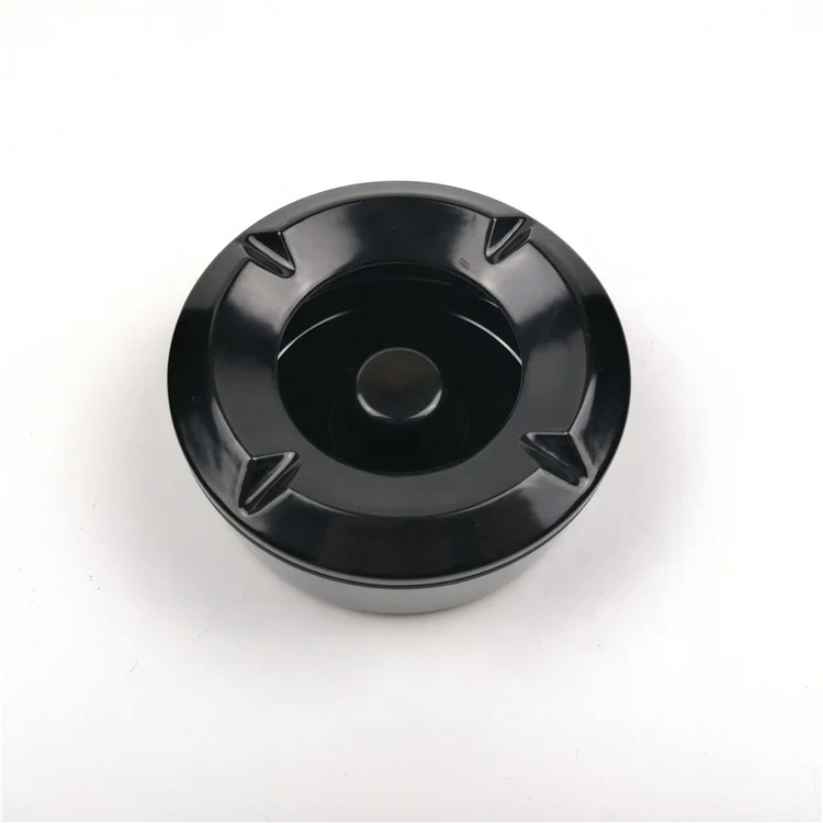 Top Grade Round White and Black Melamine Ash Tray