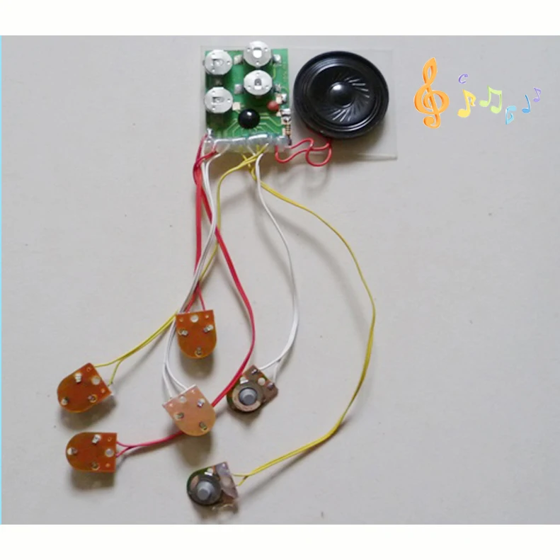 Небольшой звуковой чип, записываемые звуковые чипы для книг