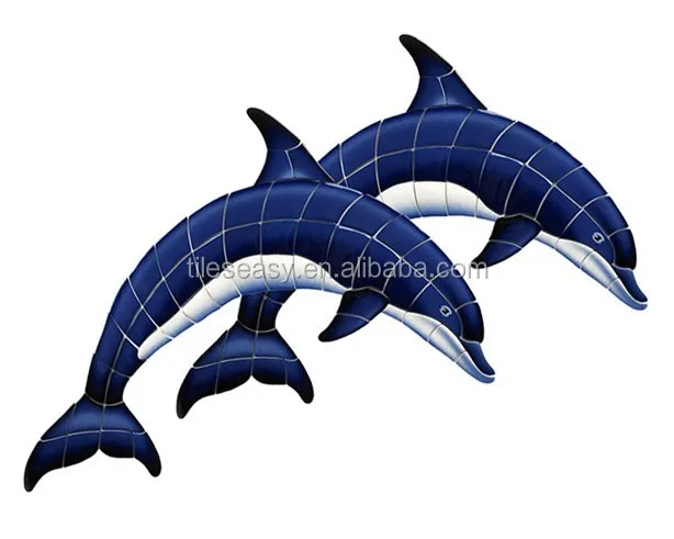dolphin pattern for pool
