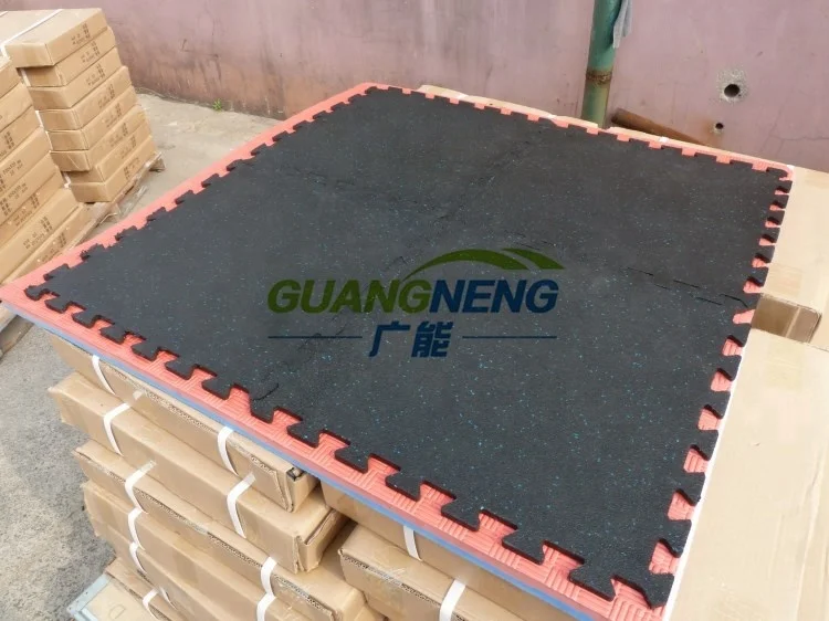 China hot sale safety gym rubber mat floor