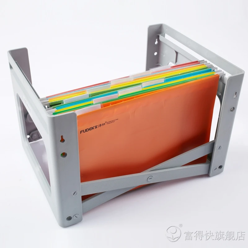 Вместительная офисная подвесная Папка-органайзер А4 расширяющаяся черная