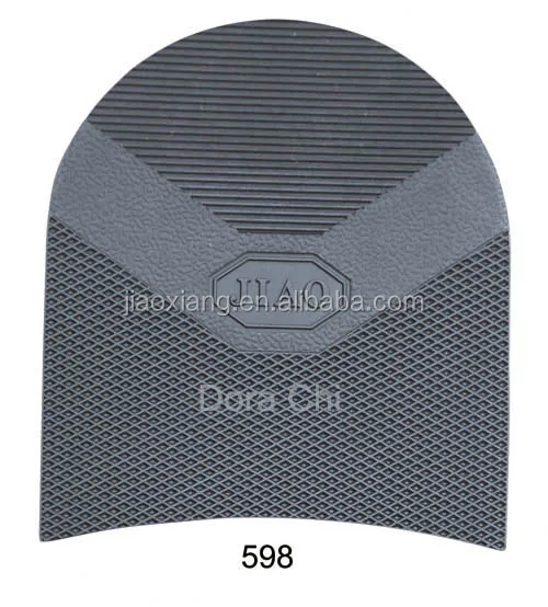 Brand New Black Colour Rubber Heel For Shoes Repair Material