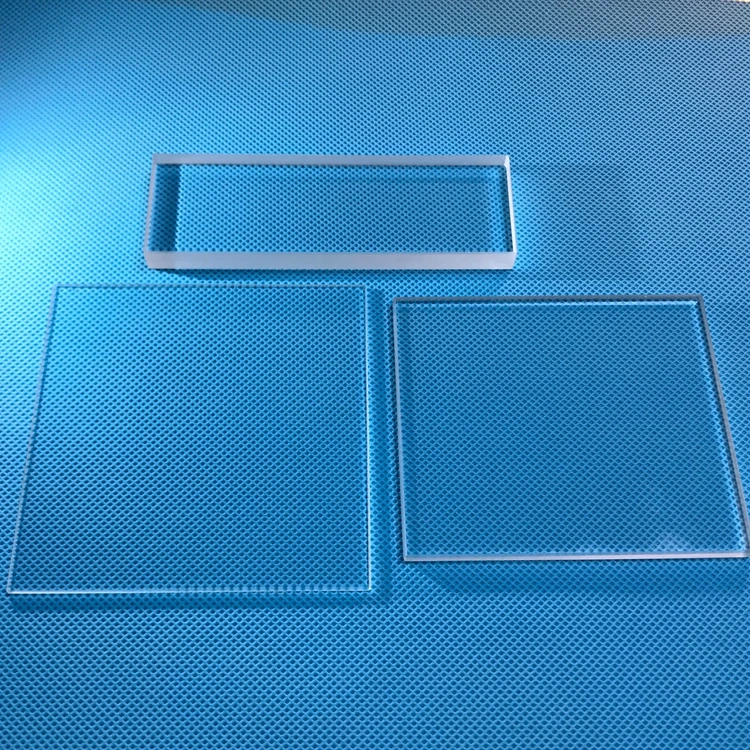 
High Purity Polished Quartz Crystal Sheet 