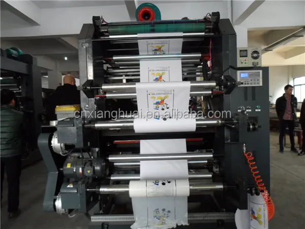 6 Color Flexo Printing Paper Roll Printing Machine Thermal Paper Roll Flexo Printing Press Machinery