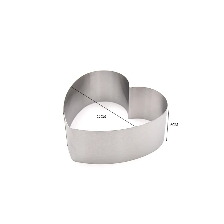 Small MOQ Fast Delivery Baking Tools Stainless Steel Bakery Mold Cake