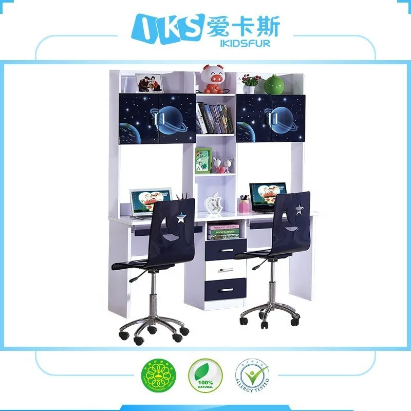 MDF 5-10 years old children table , double table sets 8106#