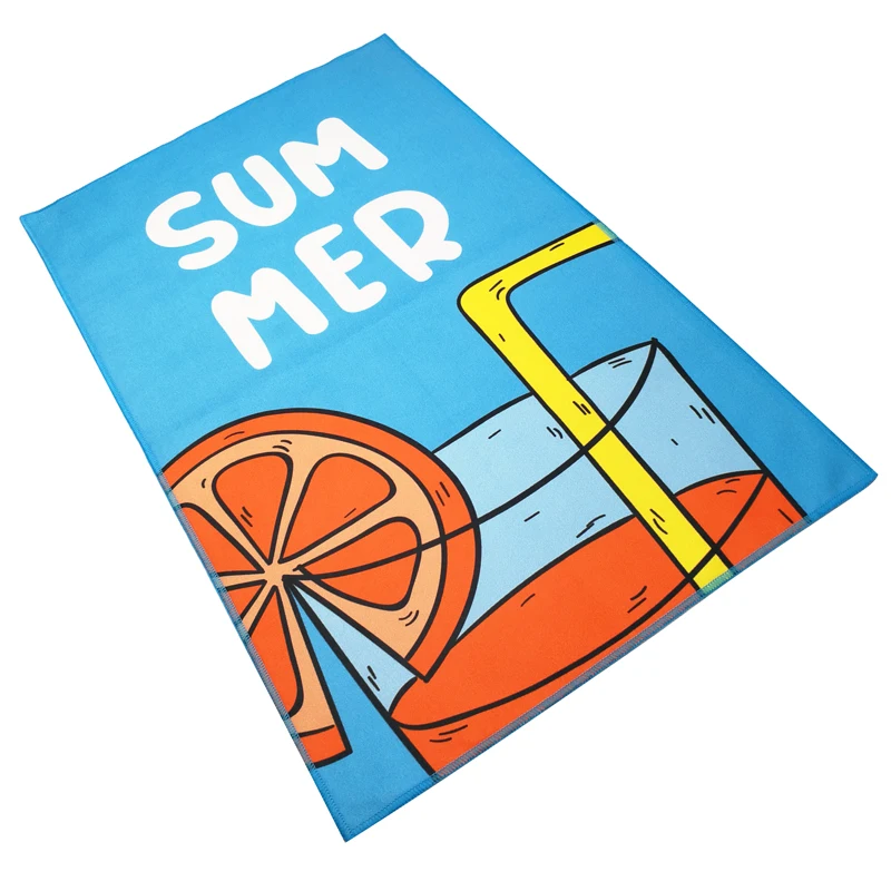 Custom Printing Microfiber Swimming Sports Towel