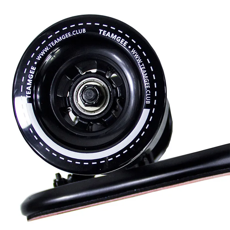 Teamgee H9 model ultra thin and boosted power drop through deck electric skateboard