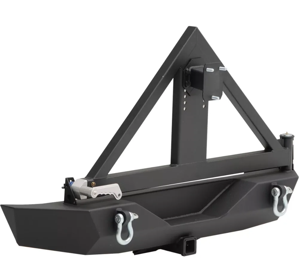 4X4 Auto High Quality Rear Bumper For Jeep Wrangler JK  Rear Bumper Guard for Jeep 7 Days Delivery In Guangzhou