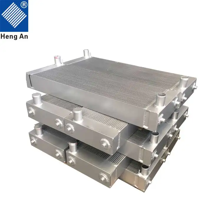 Aluminum Hydraulic Oil Cooler for Hitachi Excavator EX60 EX60-1