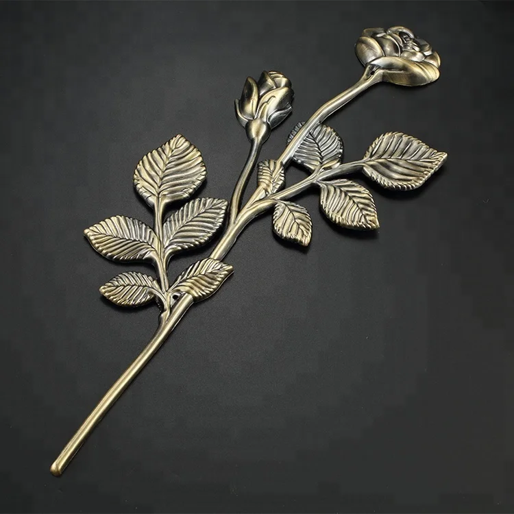 Cheap European decorative Funeral supply hardware Coffin fitting Casket Accessories Coffin Flowers