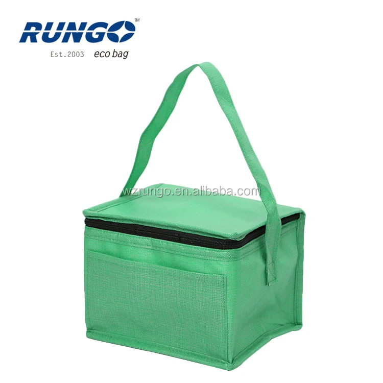 Reusable Outdoor Party Picnic Foods Drink Beer Fruit Insulated Non Woven Aluminium Foil Cooler Bag