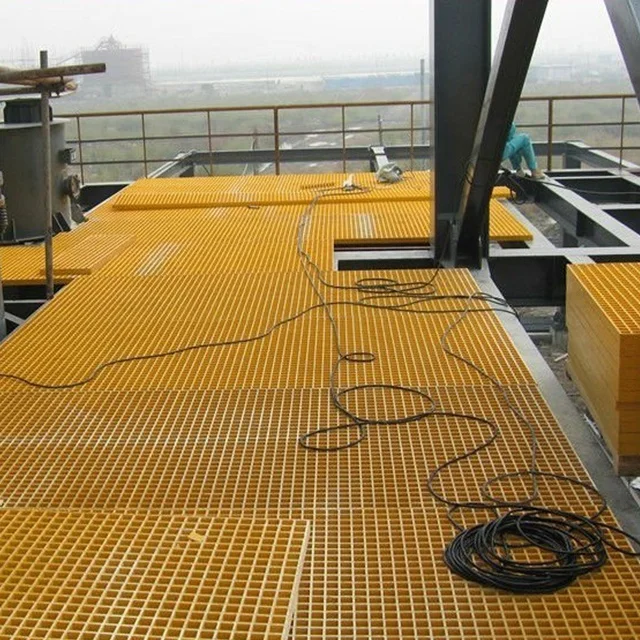 Композитная промышленная напольная решетка из стекловолокна