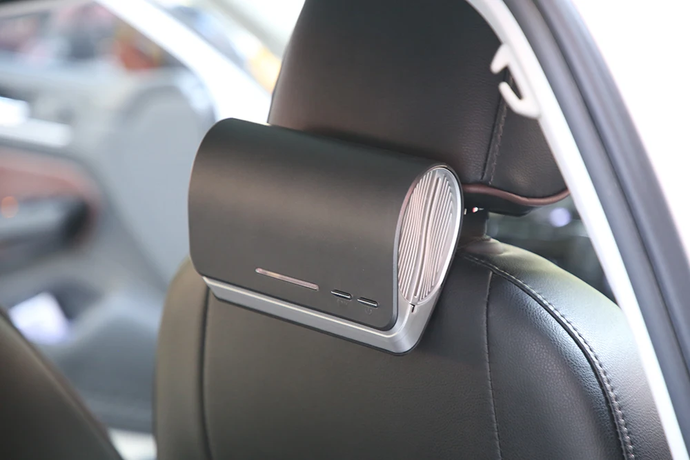 Ionizer ozone generator USB Car Air Purifier With Hepa Filter