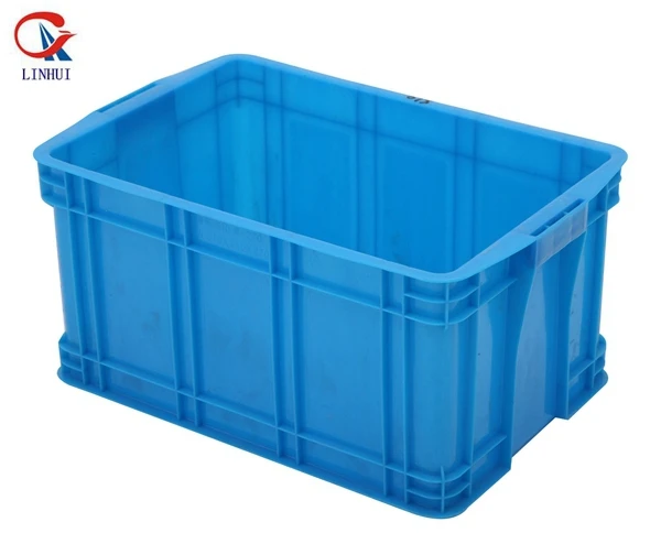 High quality HDPE plastic vegetable crate/logistics box for sale