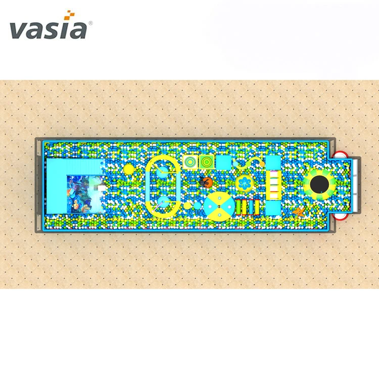 Huaxia Vasia Colorful Fun Plastic Soft Balls Swim Toys Ocean Ball Pit s slide for Play Tents Playhouses Kiddie Pools