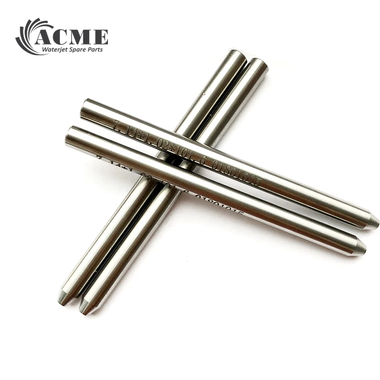 Long life cemented carbide nozzle mixing tube for abrasive waterjet cutting