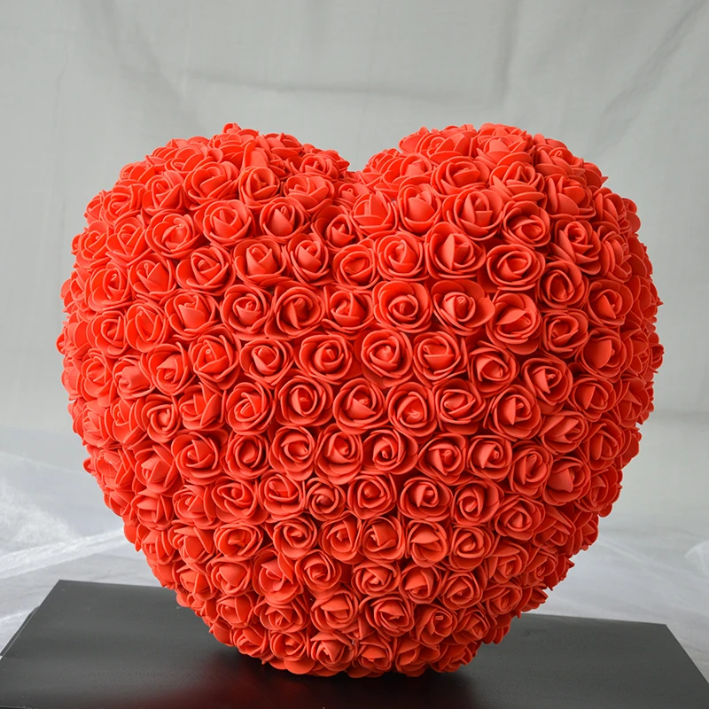 Creative DIY cuddly bear handmade gifts rose bear love flower bear rose rabbit love pug