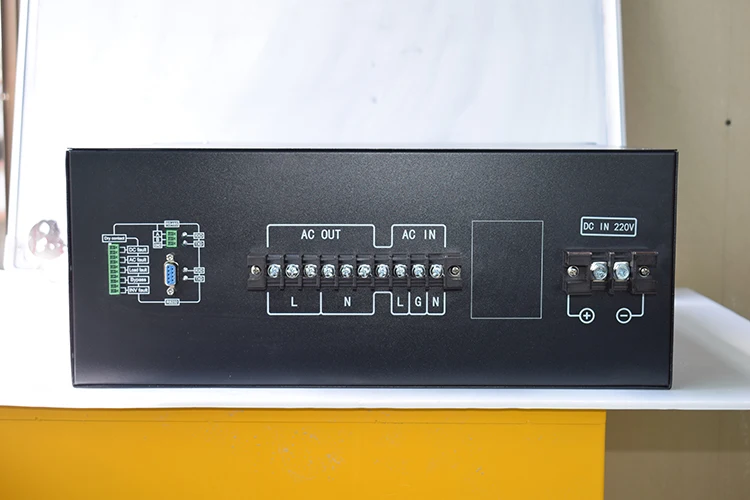 19 дюймов 4U rackmount 220vdc 10 кВт инвертор сделано в Китае 10 ква инвертор для трансмиссионной подстанции