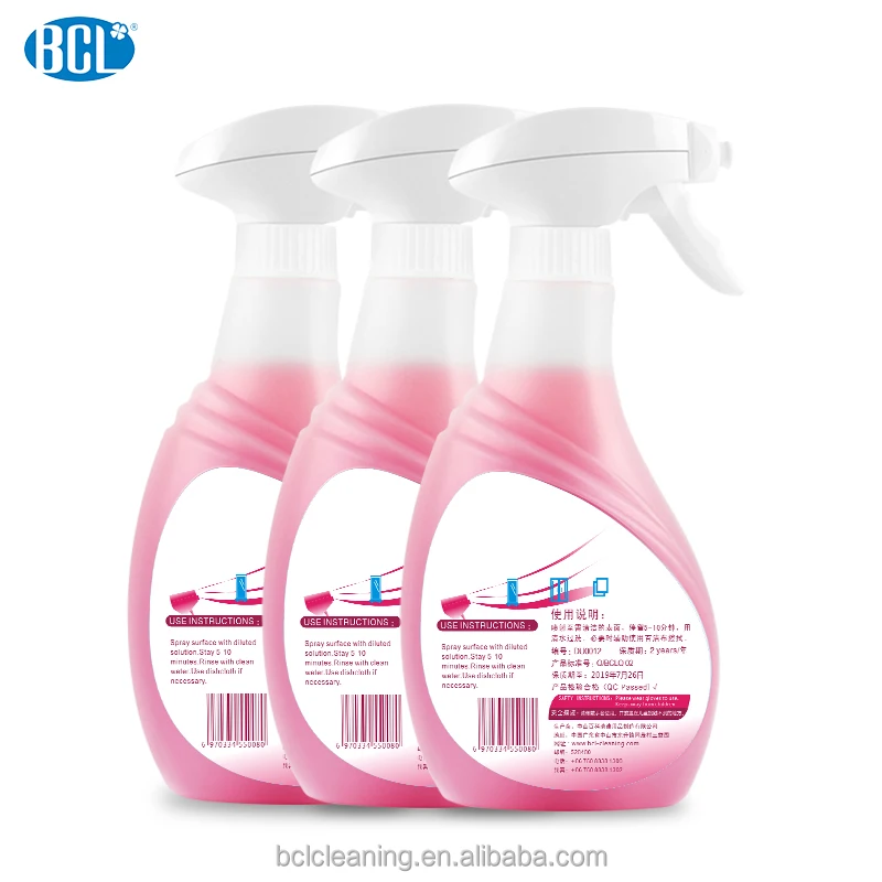 500ml High Effective Surface Cleaner Spray for tiles ceramic porcelain surfaces to remove limescale rust stains