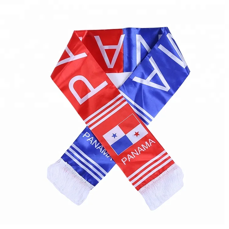 mini gift and printed style sport football scarf for Panama