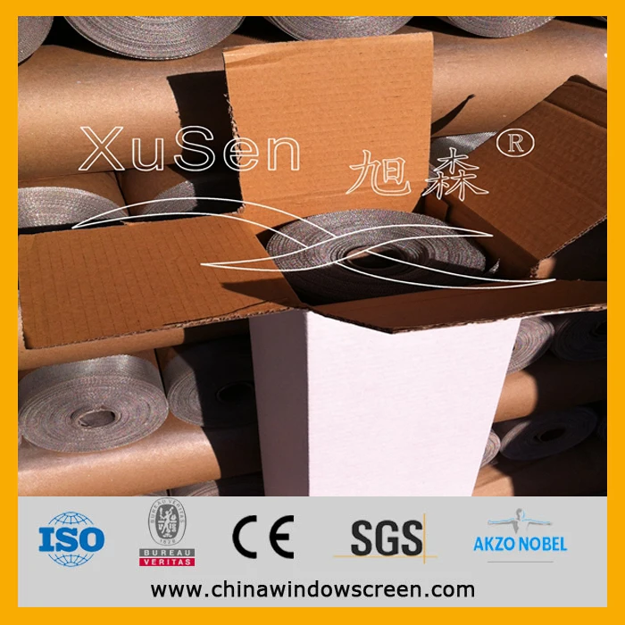 Алюминиевый flyscreen, алюминия безопасности скрининг, противопожарные алюминиевые сито