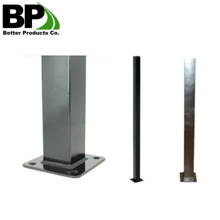 Square Chain Link Posts and Fence