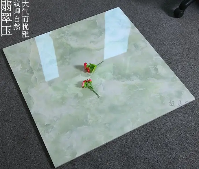 Tile Ceramic Jade Green Color for Lobby Flooring