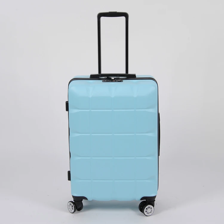 Factory OEM 360 degree spinner 4X2 airplane wheel carry on 20 24 28 inch TSA lock hard 3PCS ABS  trolley suitcase luggage set