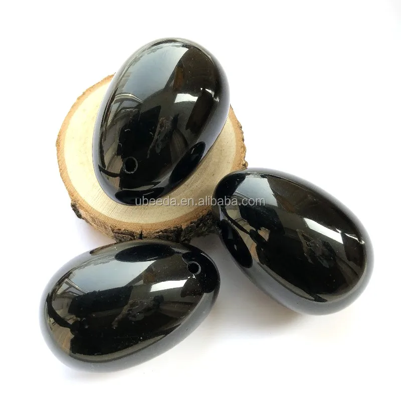 
Factory price egg shaped stones vaginal exerciser weight crystal egg 