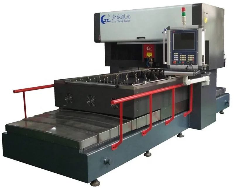 Лазерный штамповочный станок JC 1000W CO2, цена на плоский штамповочный станок