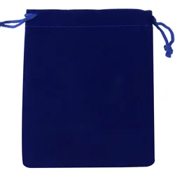 9x12cm Colorful Velvet Jewelry Pouch for Bracelet