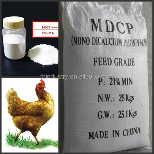 High quality mono dicalcium phosphate 7758-23-8