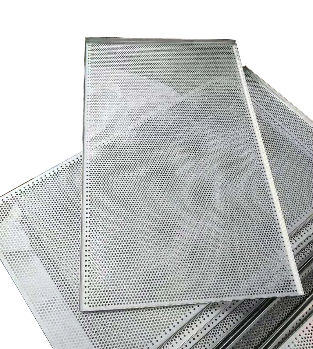 40x60x4cm Stainless steel perforated baking tray