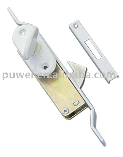 zinc alloy sliding window door lock mortise hook lock keyless mortise lock