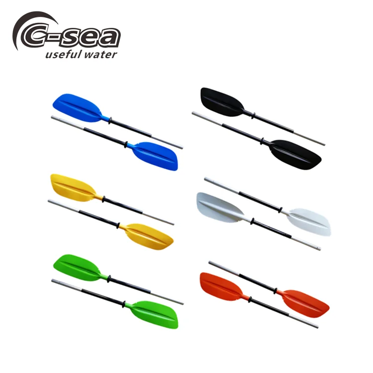 New Style aluminium shaft kayak paddle with different color