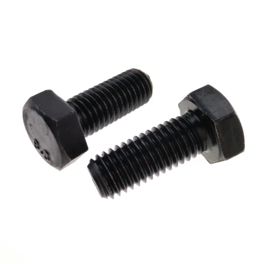 Grade 8.8 Hex Head Screws High Tensile Strength Fastener for Heavy Duty