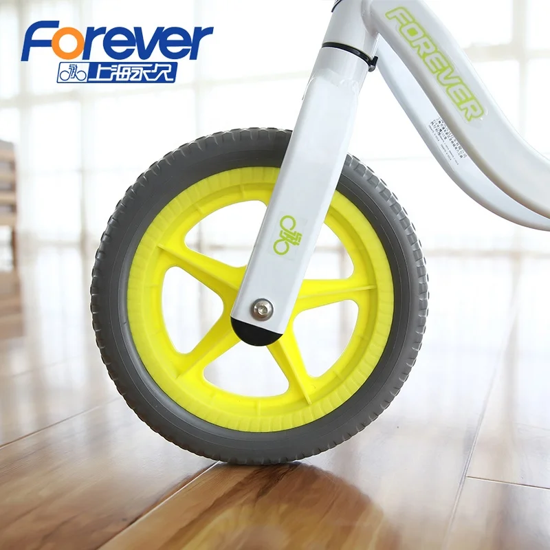 FOREVER 1266S 12 inch Baby Aluminum Alloy Push Bike Children Walker  Balance Bike Kids Learning Training No Pedal Bicycle