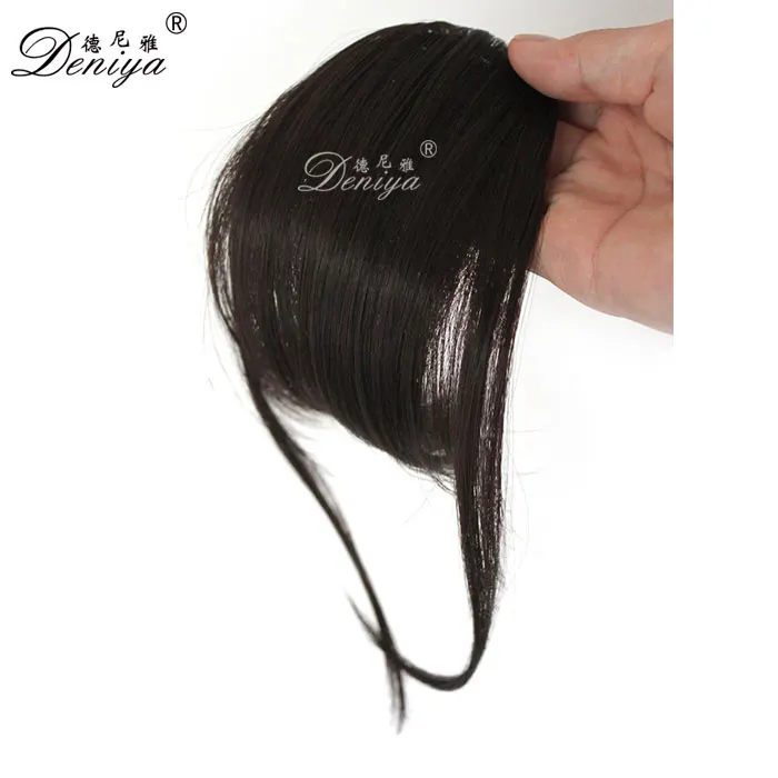 
Hot sale easy clip in bangs, fashion synthetic fringe 