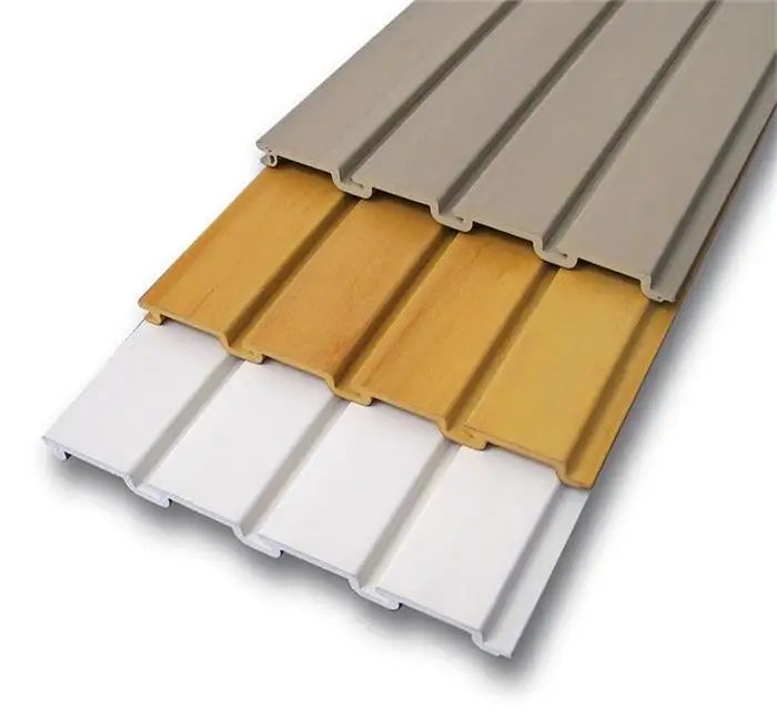 high durability PVC slatwall panels for garage PVC slat wall panel garage wall panel