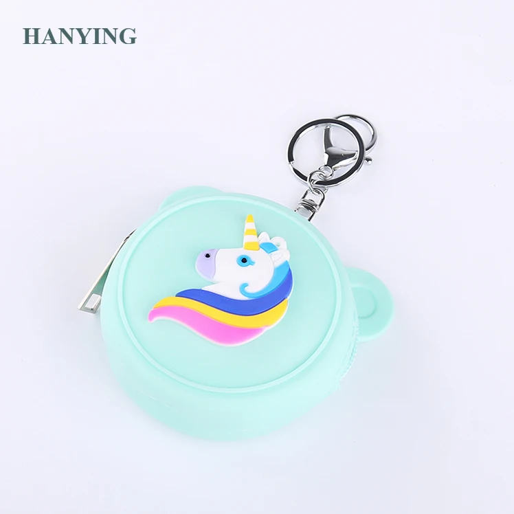 Zipper Coin Purse Silicone Custom Coin Pouch Kids Coin Purse