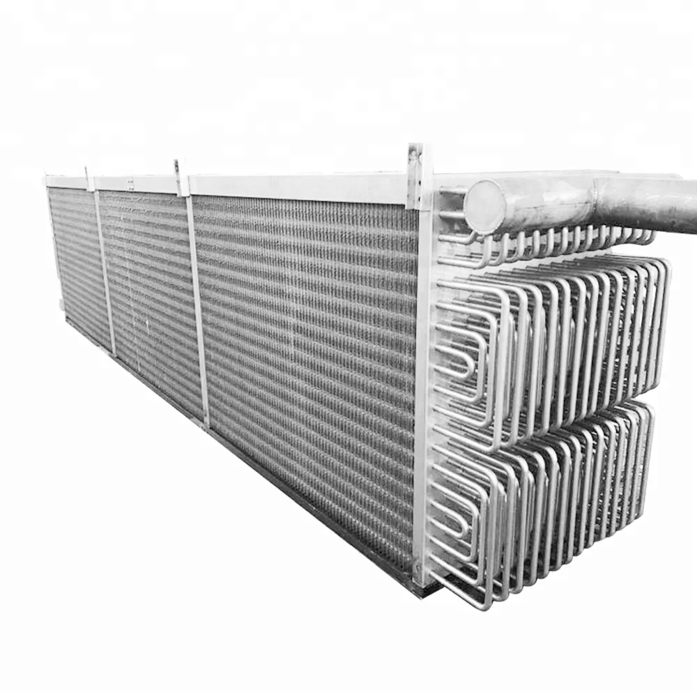 high capacity stainless steel coil spiral and IQF evaporator for tempura impingement freezer