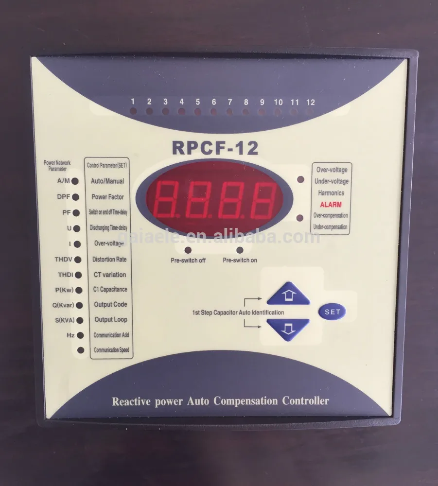 Zhejiang JIUKANG RPCF-12 series reactive power automatic compensation controller
