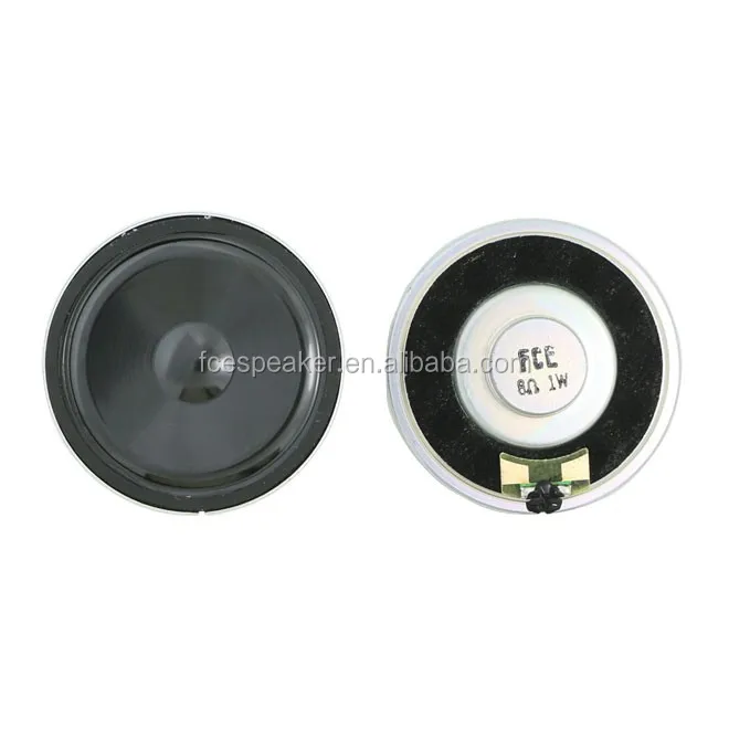 50 мм, 8 Ом, 1 Вт, водонепроницаемая майларовая Колонка для видеоустройства