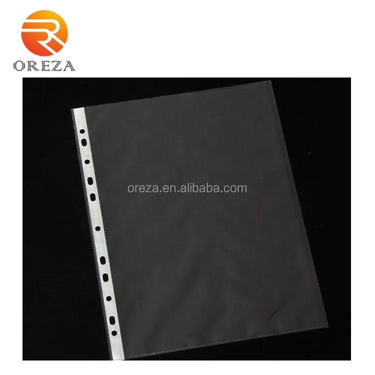 Office & school supplies 11 hole clear file bag