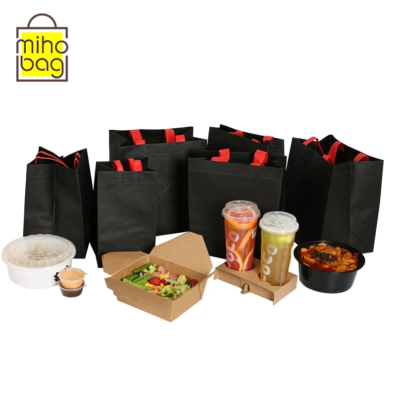 OEM Custom Logo Printing Recyclable Non-Woven Non Woven Foldable Tote Gift Promotion Grocery Shopping Bags