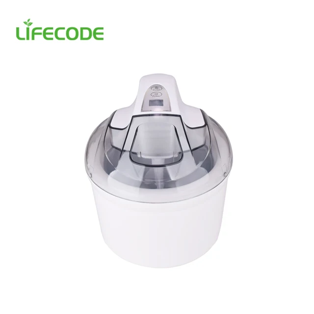 
1.5 liter Electronic home used ice cream roll maker with LCD screen control 