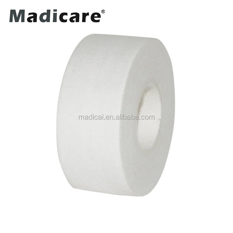 2.5cm*10m Cotton Finger Tape Adhesive Sports Tape For Football Basketball Supporting Bandages For Strains And Sprains