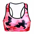 2016 Sport Bra Top Fitness Women Padded Push Up 3D Gym Shakeproof Seamless Yoga Workout Sports