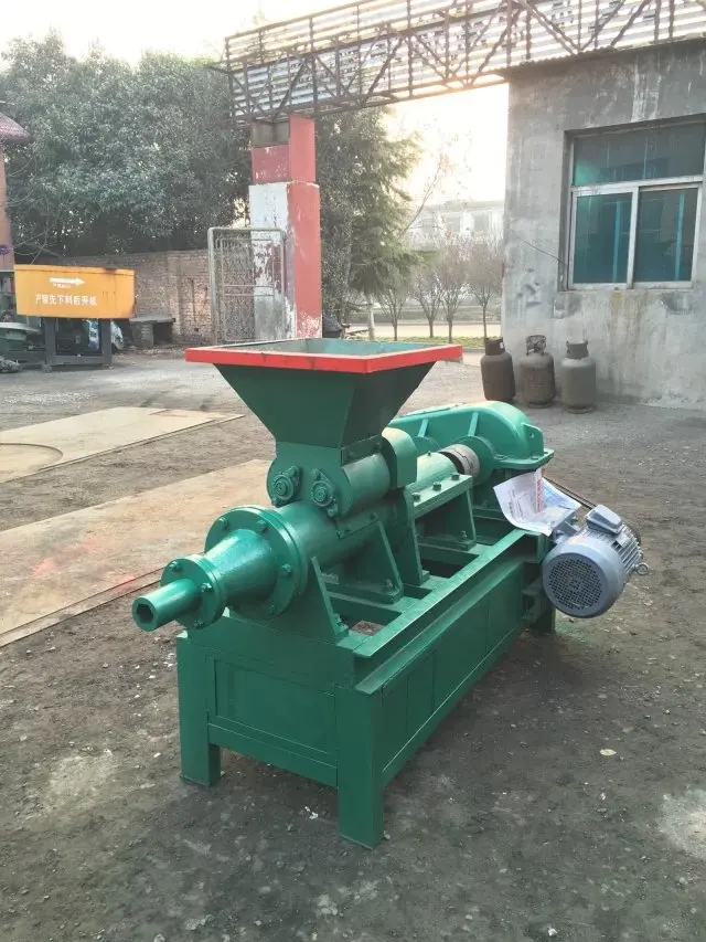 charcoal coal briquette making machine/charcoal powder extruder
